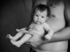 Santina Art Photographie | Schwarz/Weis Foto Baby Santina Bregenz