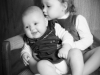 Santina Art Photographie | Baby mit kleiner Schwester by Santina Bregenz