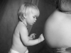 Santina Art Photographie | Babybauch mit Kleinkind