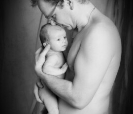 Santina Baby mit Papa