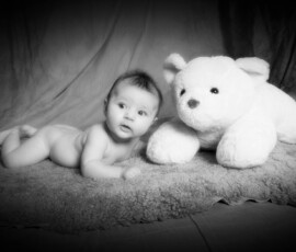 Santina Art Photographie |  Babyfoto S/W Santina Bregenz