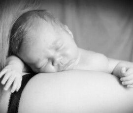 Santina Art Photographie |  Baby Schwarz/Weiss
